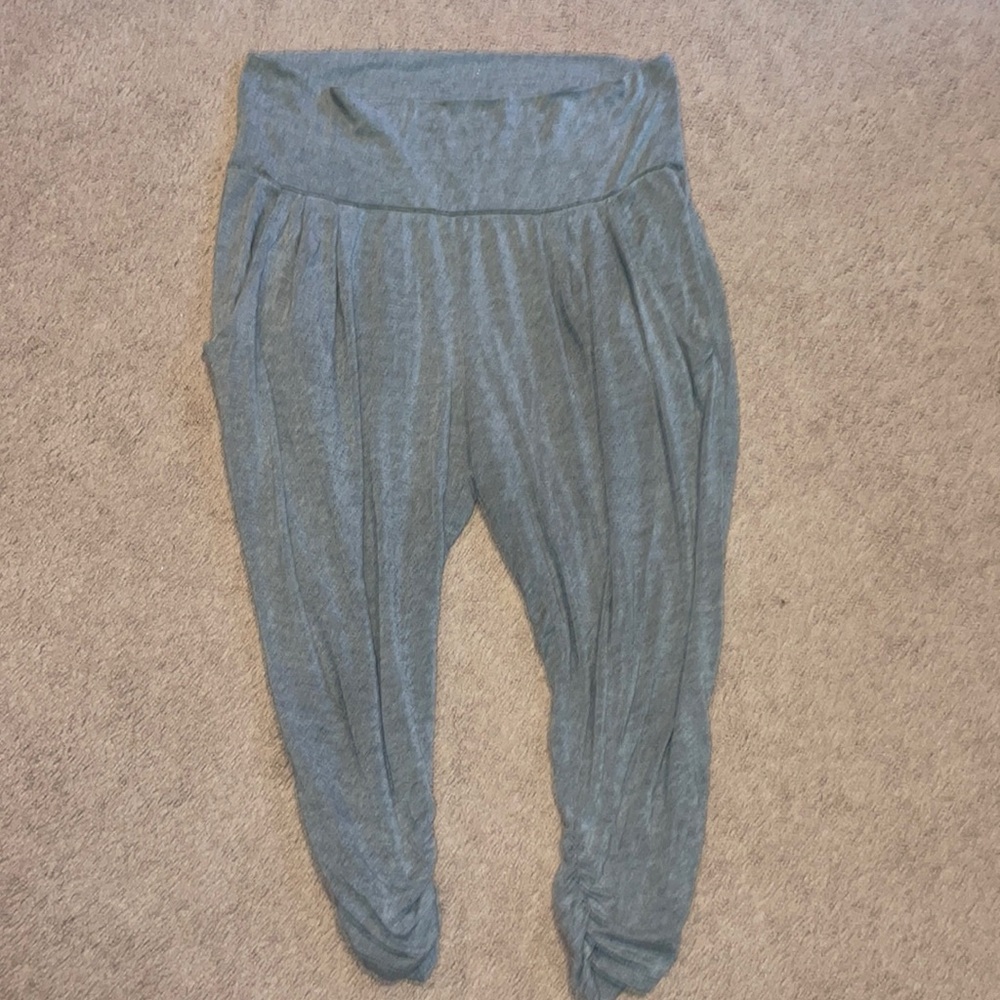 Grey Capri Pants